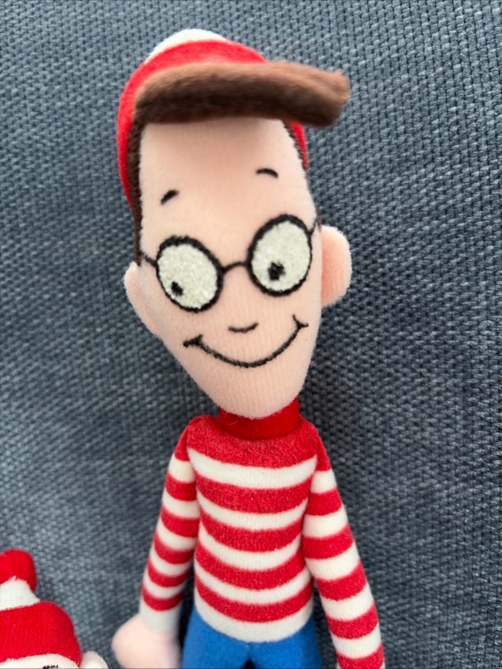 Where's Waldo Quaker Oats 1997 Plush 11" with 5.5” Woof Dog - Picture 2 of 10